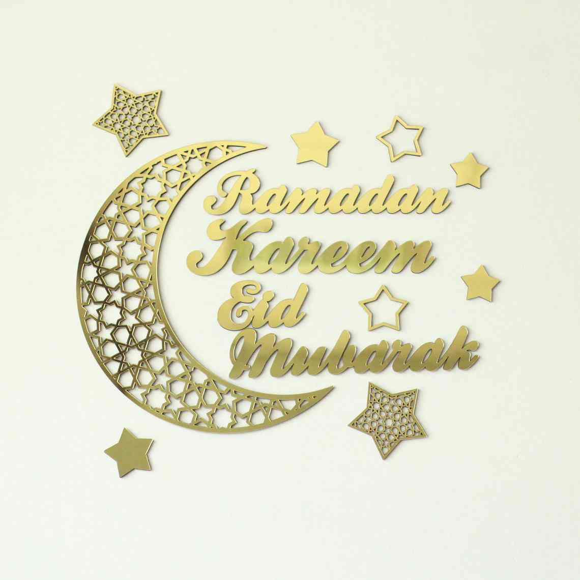 Acrylic Ramadan Kareem Eid Mubarak