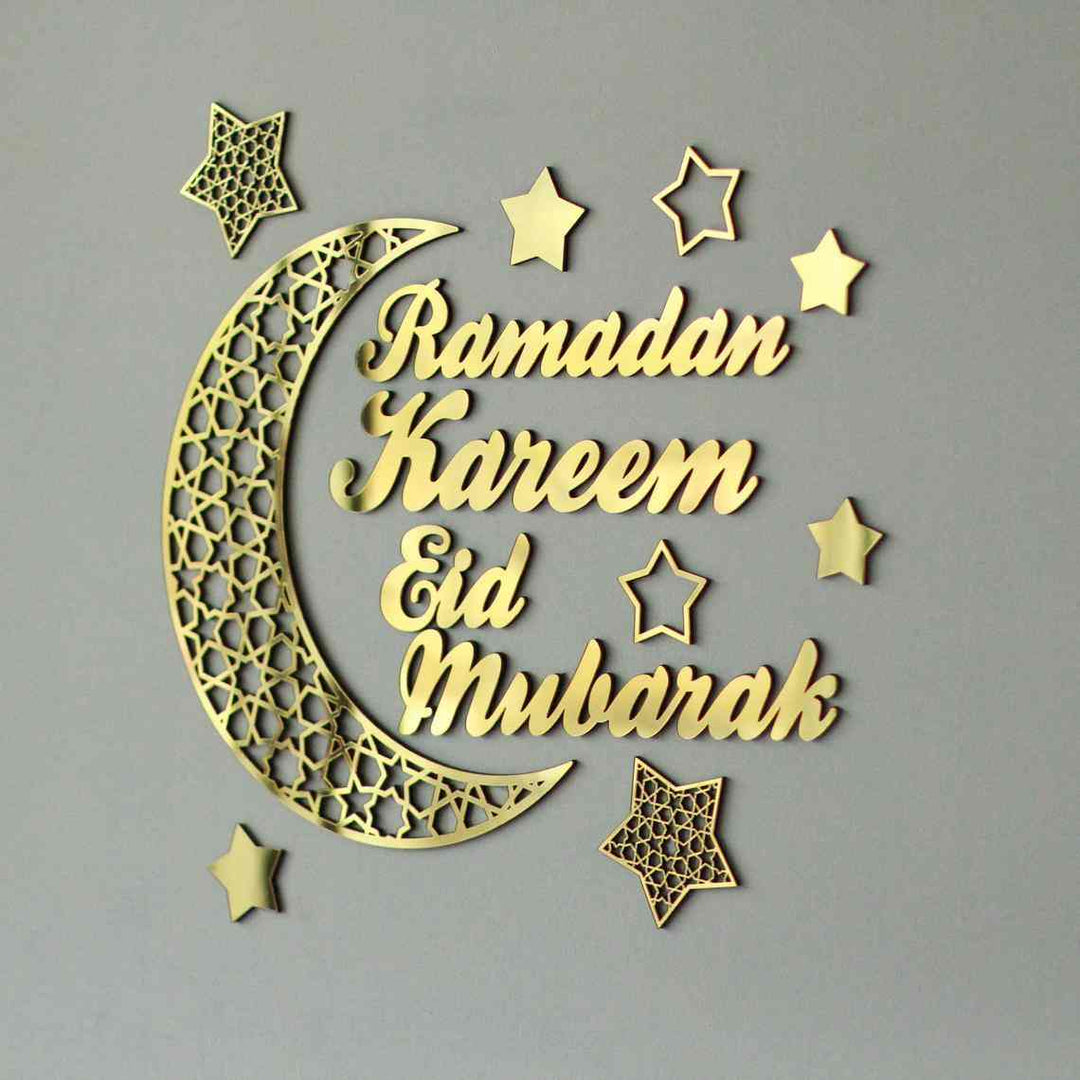 Acrylic Ramadan Kareem Eid Mubarak
