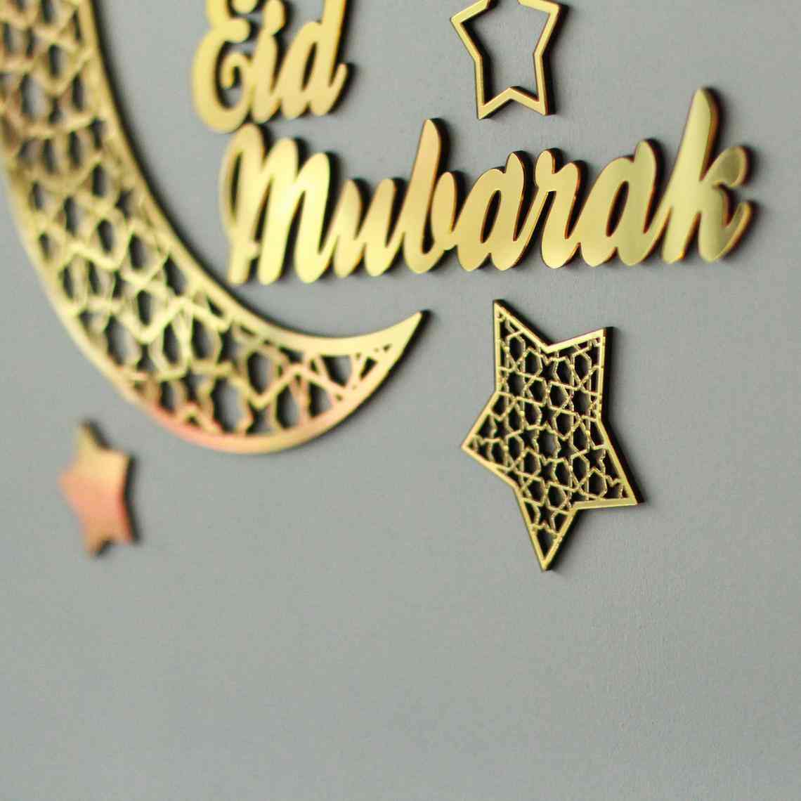 Acrylic Ramadan Kareem Eid Mubarak